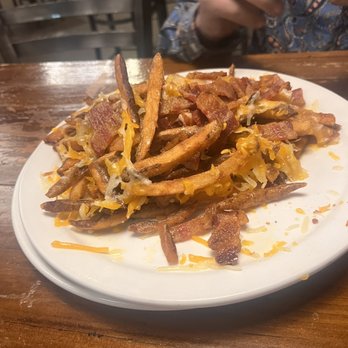 Hickory Tree Grill - Fries with cheese and bacon and ranch - Barbeque Near Me - Joshua, Texas Hickory Tree Grill - Fries with cheese and bacon and ranch - Barbeque Near Me - Joshua, Texas