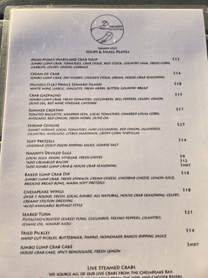 Menu photo 7 The Point Crab House and Grill Arnold, MD