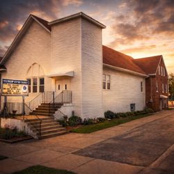 Fellowship Baptist Church - Front view of Fellowship Baptist Church building in South Chicago Heights