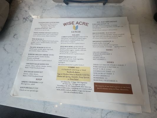 Wise Acre Eatery by null