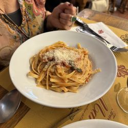 Trattoria Mario - The spaghetti pomodoro. Very good