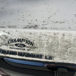 Tidal Wave Auto Spa - Albemarle - Dirt not removed from left back