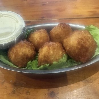The Boathouse Waterway - Boathouse Chicken Bog Balls. First time to eat these. They were pretty good! - Bars Near Me - Myrtle Beach, South Carolina The Boathouse Waterway - Boathouse Chicken Bog Balls. First time to eat these. They were pretty good! - Bars Near Me - Myrtle Beach, South Carolina
