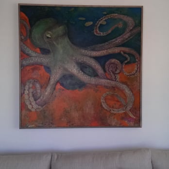 Andrea Coish Decorative Painting - Octopus! - Painters Near Me Andrea Coish Decorative Painting - Octopus! - Painters Near Me