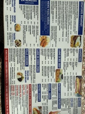 Menu photo 2 Kenia Plaza Homestead, FL Menu photo 2 Kenia Plaza Homestead, FL