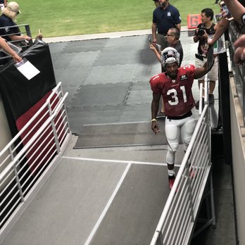 State Farm Stadium - Davis Johnson (#31) giving high fives - Stadiums & Arenas Near Me - Glendale, Arizona State Farm Stadium - Davis Johnson (#31) giving high fives - Stadiums & Arenas Near Me - Glendale, Arizona