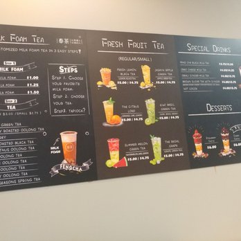 Feng Cha Teahouse - Menu - Desserts Near Me - Richardson, Texas