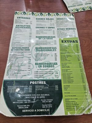 Menu photo 1 Natural House Matamoros, TAM