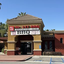 Exterior outside entrance of Mr. Lee's Barbeque House - La Palma, California Exterior outside entrance of Mr. Lee's Barbeque House - La Palma, California