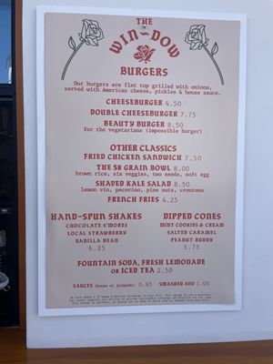 Menu photo 7 The Win-dow Santa Barbara, CA Menu photo 7 The Win-dow Santa Barbara, CA