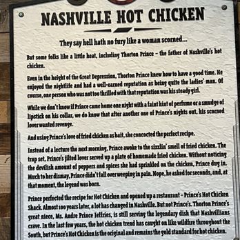 Prince's Hot Chicken - Southern Near Me - Nashville, Tennessee Prince's Hot Chicken - Southern Near Me - Nashville, Tennessee