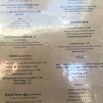 Bartavelle Cafe - Menu - Coffee & Tea Near Me - Berkeley, California