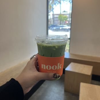 Nook coffee bar - matcha - Coffee & Tea Near Me - Rancho Cucamonga, California