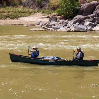 Centennial Canoe Outfitters - A photo taken by Professor Andy G of my wife, Anne, and me as we started down the river in the morning. - Rafting/Kayaking Near Me Centennial Canoe Outfitters - A photo taken by Professor Andy G of my wife, Anne, and me as we started down the river in the morning. - Rafting/Kayaking Near Me