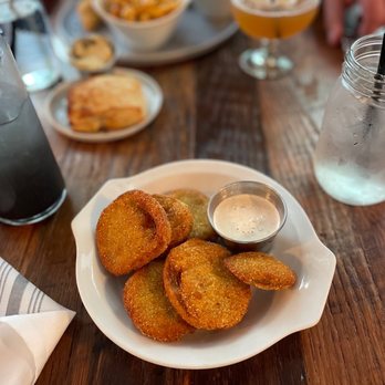 Kin Southern Table + Bar - Fried green tomatoes - Soul Food Near Me - Providence, Rhode Island