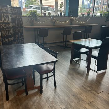 Evelyn's Coffee & Banh Mi - Some seating - Vietnamese Near Me - Akron, Ohio Evelyn's Coffee & Banh Mi - Some seating - Vietnamese Near Me - Akron, Ohio