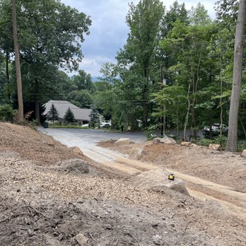 On-Track Excavating - Slope looks perfect. - Excavation Services Near Me
