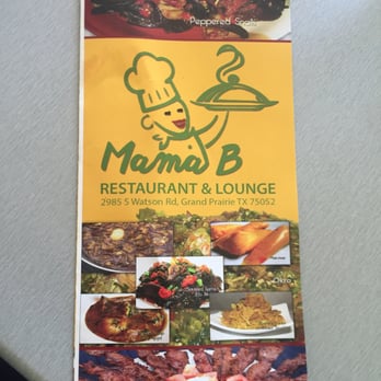 Mama B's International Kitchen - Menu - African Near Me - Grand Prairie, Texas Mama B's International Kitchen - Menu - African Near Me - Grand Prairie, Texas