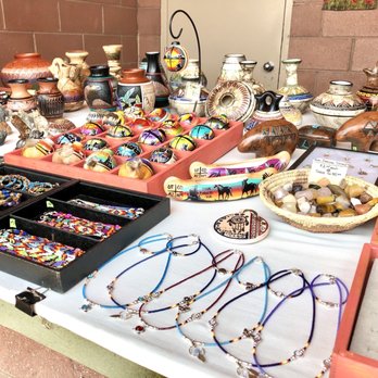 Four Corners Monument - One of the vendors - Landmarks & Historical Buildings Near Me - Teec Nos Pos, New Mexico