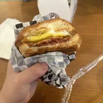 Tom N Toms Coffee - Breakfast BRIOCHE SANDO (a la carte) - Coffee & Tea Near Me - Los Angeles, California Tom N Toms Coffee - Breakfast BRIOCHE SANDO (a la carte) - Coffee & Tea Near Me - Los Angeles, California