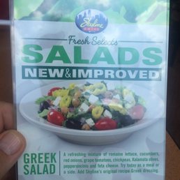 New Greek salad, give it a try next time your at a skyline. New Greek salad, give it a try next time your at a skyline.