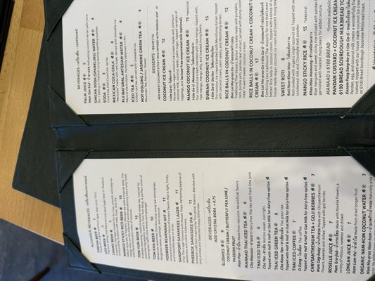 Menu photo 6 Manaao Tustin, CA