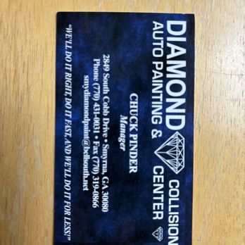 Diamond Auto Painting - Card - Body Shops Near Me - Smyrna, Georgia Diamond Auto Painting - Card - Body Shops Near Me - Smyrna, Georgia