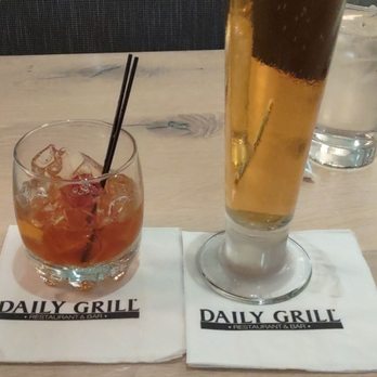 Daily Grill - Old fashioned & a Modelo - American Near Me - Houston, Texas