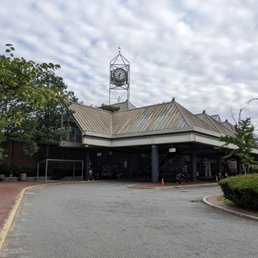 Exterior outside entrance of Forest Hills Station - Forest Hill MBTA Station 6/2023 - Jamaica Plain, Massachusetts Exterior outside entrance of Forest Hills Station - Forest Hill MBTA Station 6/2023 - Jamaica Plain, Massachusetts