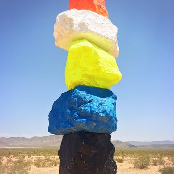Seven Magic Mountains - Public Art Near Me - Las Vegas, Nevada Seven Magic Mountains - Public Art Near Me - Las Vegas, Nevada