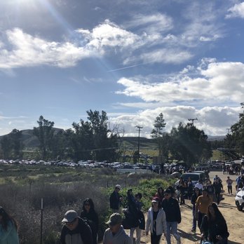 Walker Canyon Ecological Reserve - Incredibly crowded at 9 am on a Saturday - Wildlife Hunting Ranges Near Me