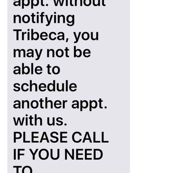 Tribeca ColorSalon - Text messages sent before your visit. - Hair Extensions Near Me - Tampa, Florida Tribeca ColorSalon - Text messages sent before your visit. - Hair Extensions Near Me - Tampa, Florida