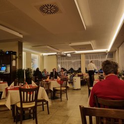Inside the restaurant...