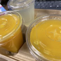 Fresh OJ and Lavender Lemonade