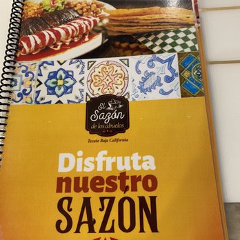 El Sazon de los Abuelos - Menu - Mexican Near Me - Tecate, BCN