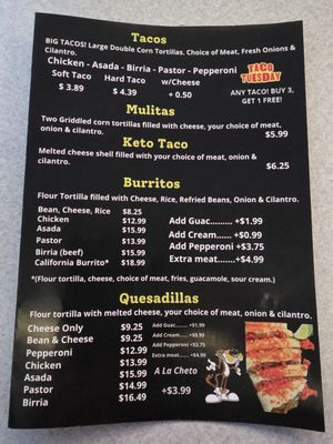 Menu photo 1 The Birria Shack Pico Rivera, CA