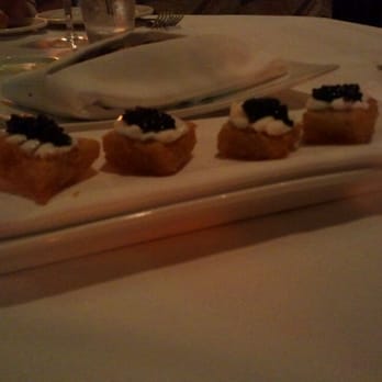 BIX - Potato pillows (aka tater tots w/ cavier) - American Near Me - San Francisco, California BIX - Potato pillows (aka tater tots w/ cavier) - American Near Me - San Francisco, California