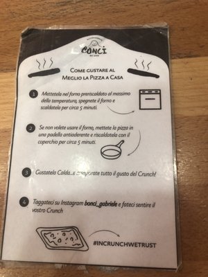 Menu photo 3 Pizzarium Gabriele Bonci Rome, RM Menu photo 3 Pizzarium Gabriele Bonci Rome, RM