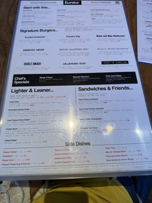 Menu photo 3 Eureka! Aliso Viejo, CA Menu photo 3 Eureka! Aliso Viejo, CA