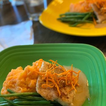 Corner Kitchen - Pecan Crusted Mountain Trout (shared) - Breakfast & Brunch Near Me - Asheville, North Carolina