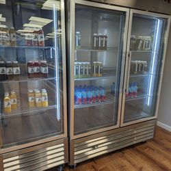 Crate & Press Juice Bar - Juice fridge