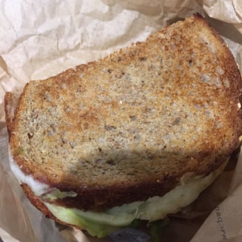 Panera Bread - My power avocado egg white sandwich on the wrong bread! I threw it away ! It was greasy and Disgusting! - Sandwiches Near Me - Cerritos, California Panera Bread - My power avocado egg white sandwich on the wrong bread! I threw it away ! It was greasy and Disgusting! - Sandwiches Near Me - Cerritos, California