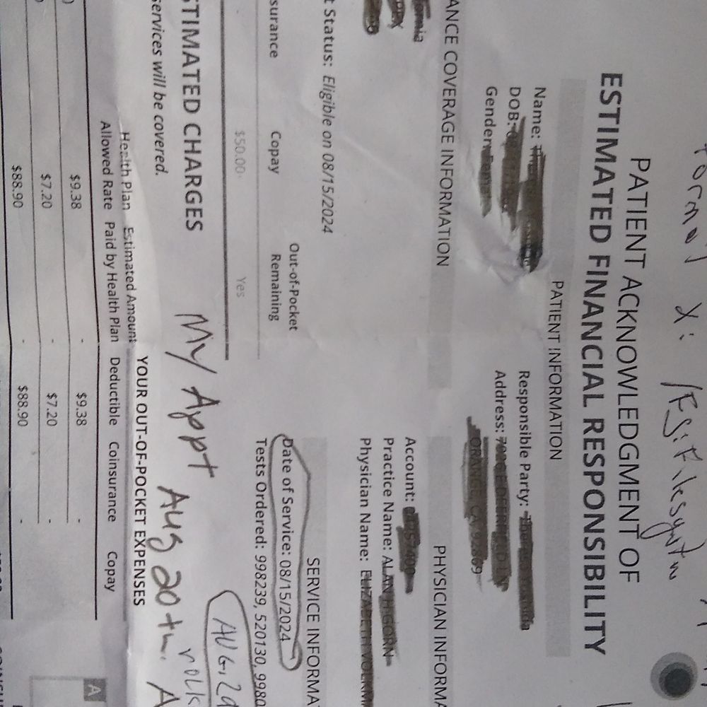 Labcorp - Patient acknowledgment of estimated financial responsibility - Laboratory Testing Near Me - Rancho Santa Margarita, California Labcorp - Patient acknowledgment of estimated financial responsibility - Laboratory Testing Near Me - Rancho Santa Margarita, California