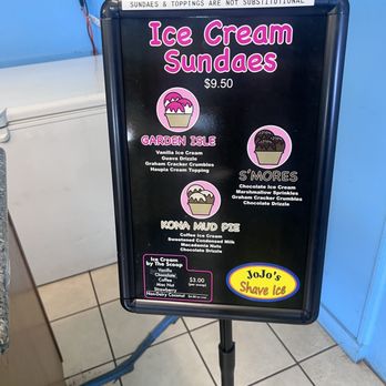 JoJo's Shave Ice - Ice Cream & Frozen Yogurt Near Me - Waimea, Hawaii