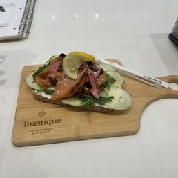 Smoked Salmon Toast Smoked Salmon Toast