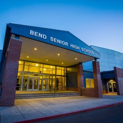 Bend Senior High School - Entrance