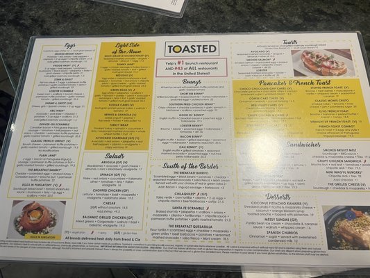 Menu photo 5 Toasted La Mesa La Mesa, CA Menu photo 5 Toasted La Mesa La Mesa, CA