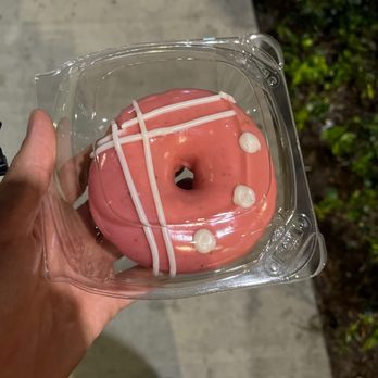 Birdies - Strawberry White Chocolate Donut - Donuts Near Me - Los Angeles, California Birdies - Strawberry White Chocolate Donut - Donuts Near Me - Los Angeles, California
