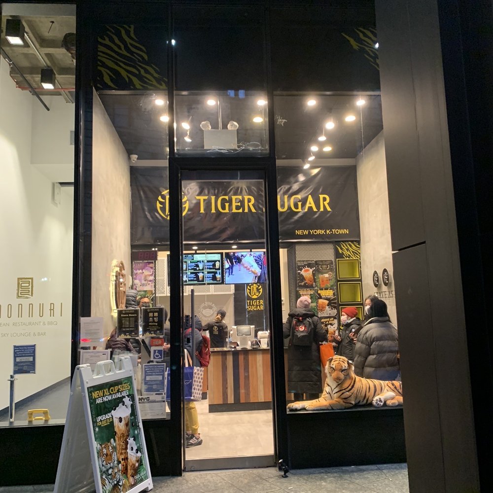 Tiger Sugar - Store front - Bubble Tea Near Me - New York, New York Tiger Sugar - Store front - Bubble Tea Near Me - New York, New York