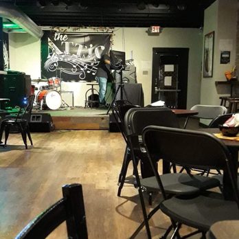 The Attic Music Bar - Inside look at stage set up for karaoke - Music Venues Near Me - St Louis, Missouri The Attic Music Bar - Inside look at stage set up for karaoke - Music Venues Near Me - St Louis, Missouri
